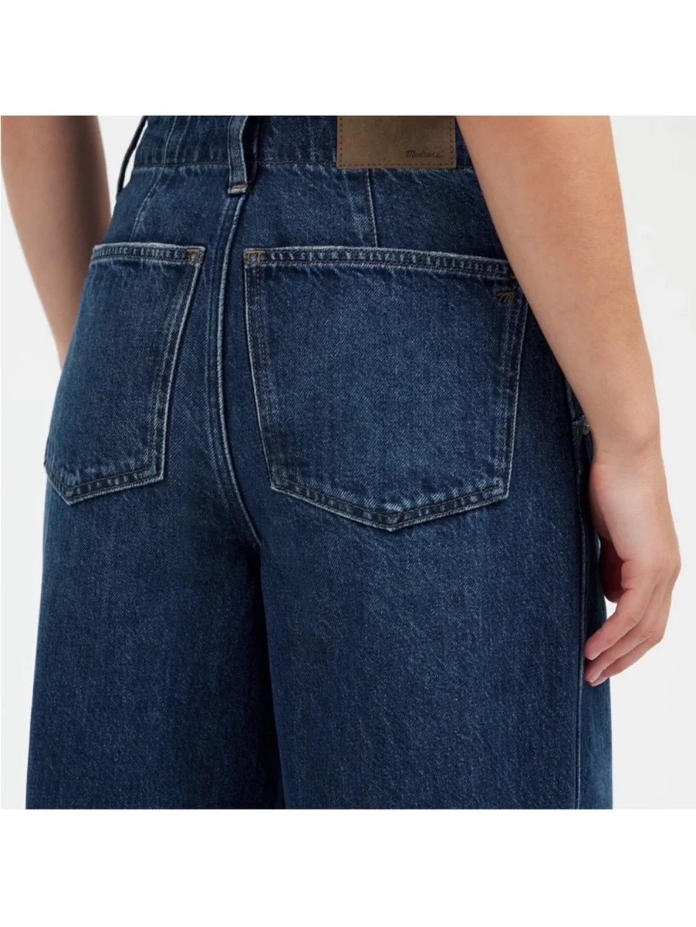 Madewell Wide Sweep High Waisted Trouser Jean
